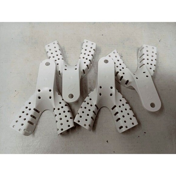 Lot of 28 - Impression Dental Trays/Holders - #4 Trays - Picture 4 of 4